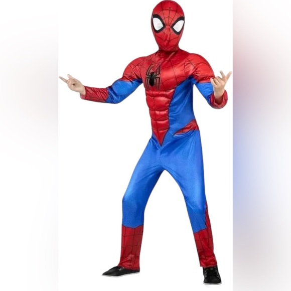 MARVEL SPIDER-MAN Kids Halloween Costume size large - Picture 1 of 6